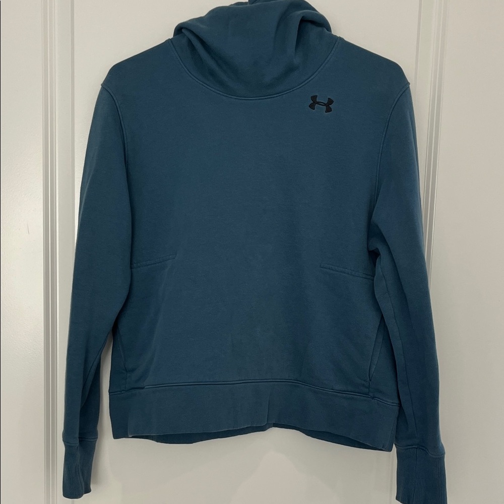 Under Armour Women's Teal Blue Pullover Hoodie
